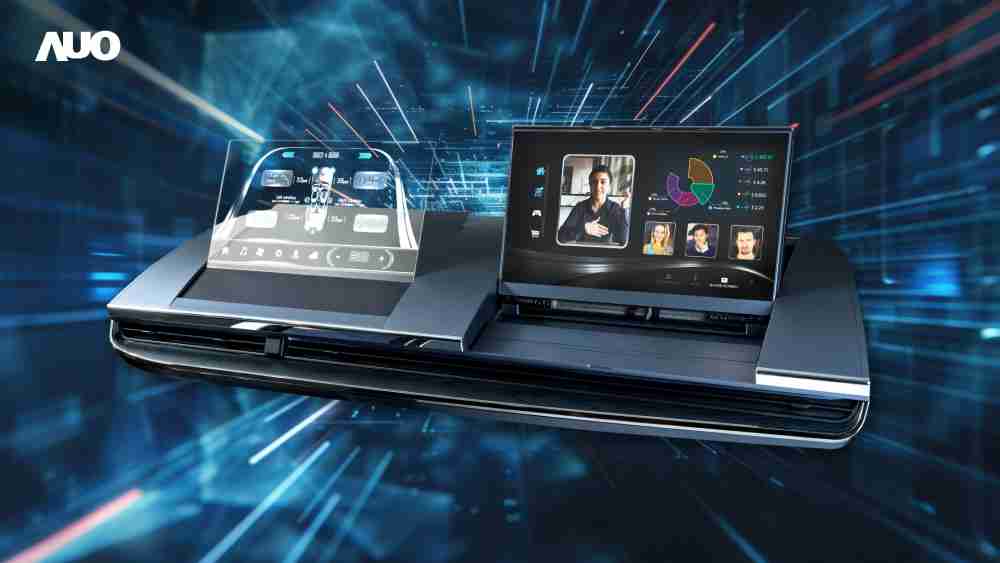 JDB电子Micro LED Display HMI解决方案打造透明Micro LED前座仪表，，，，呈现信息并保留驾驶视野开阔；亦为副驾驶座乘客打造收放自如的Micro LED屏幕，，，在不影响显示质量的前提于显示区内建镜头，，让用户能与视讯对象直接眼神接触，，提供绝佳的双向沟通体验